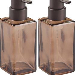 Glass Hand Soap Dispensers
