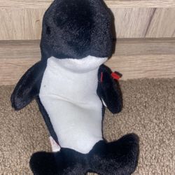 Waves The Orca Beanie Baby 