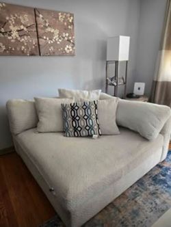 Oversized sectional couch chair loveseat