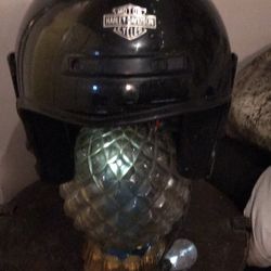 Harley Davidson Black Motorcycle Helmet