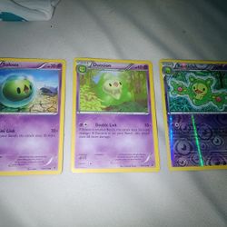 Pokemon Cards Fates Collide Solosis Evolution Set