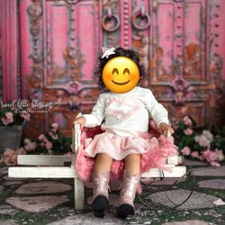 6 X 8 Ft Valentines Doors Backdrop