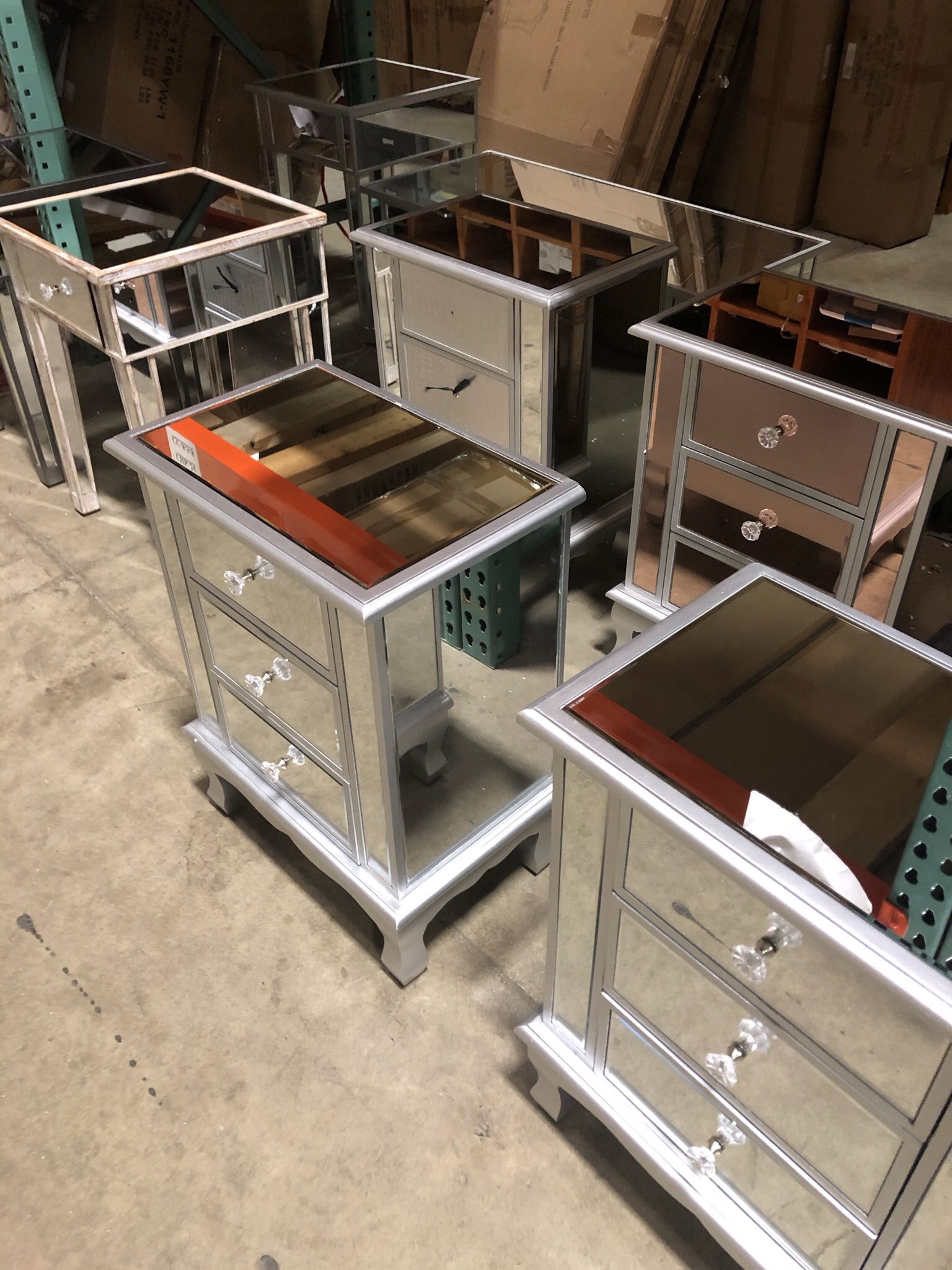 Mirrored Furniture Collection Clearance - BRAND NEW