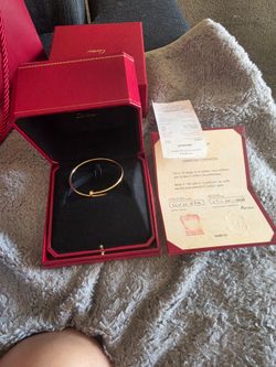 Juste Un Clou 18k rose gold size 18