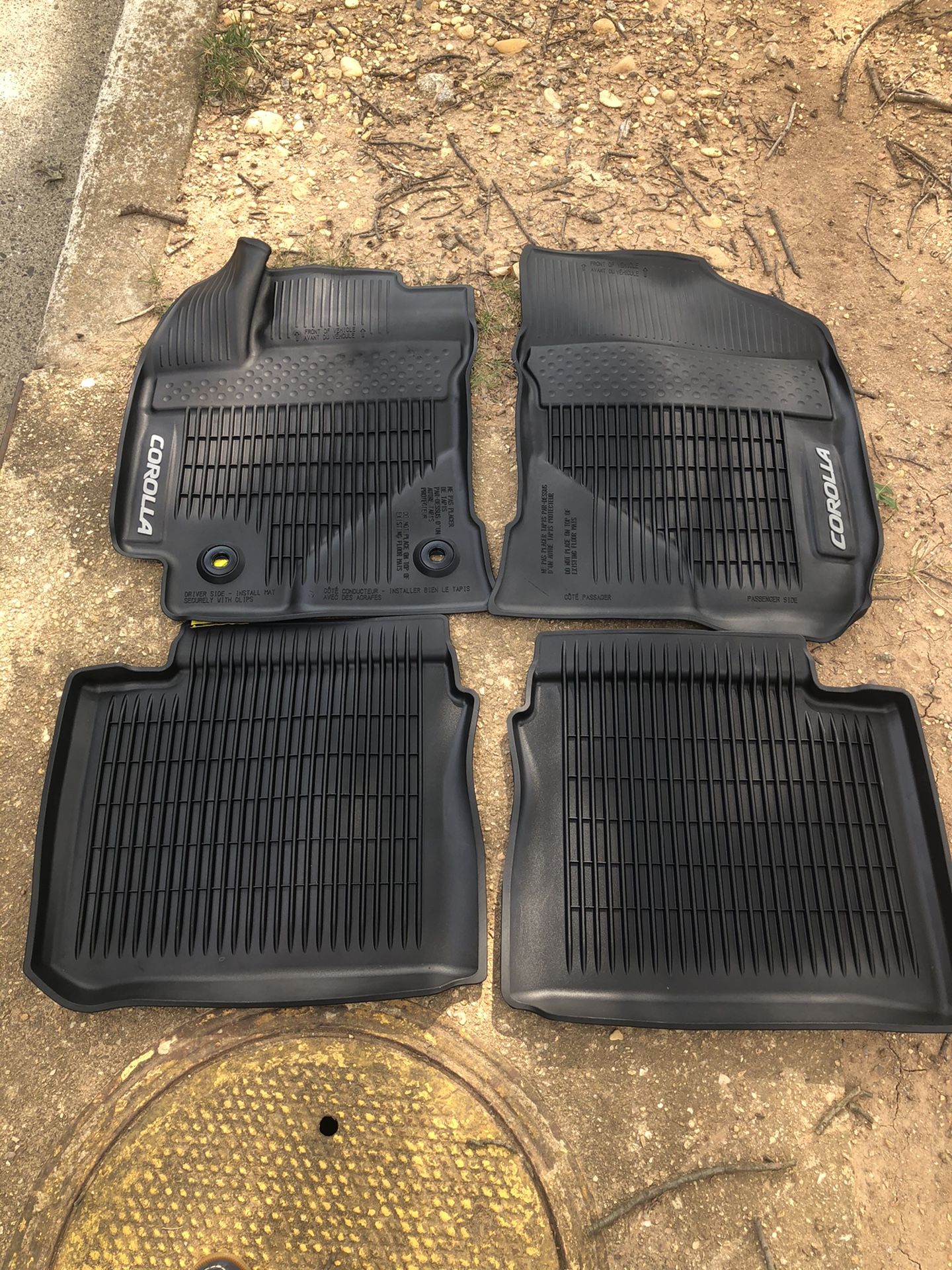 Toyota Corolla Set Of All Weather Floor Mats