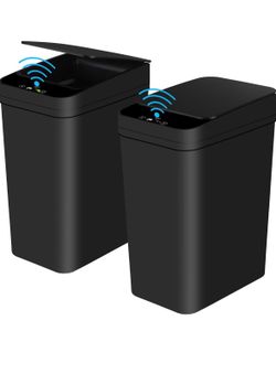Automatic Touchless Trash Cans (2-Pack) – Brand New! 🗑️✨
