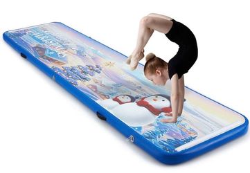 Air Tumbling Mat for Gymnastics with carry bag and electric pump for home gym/ trading/ yoga
