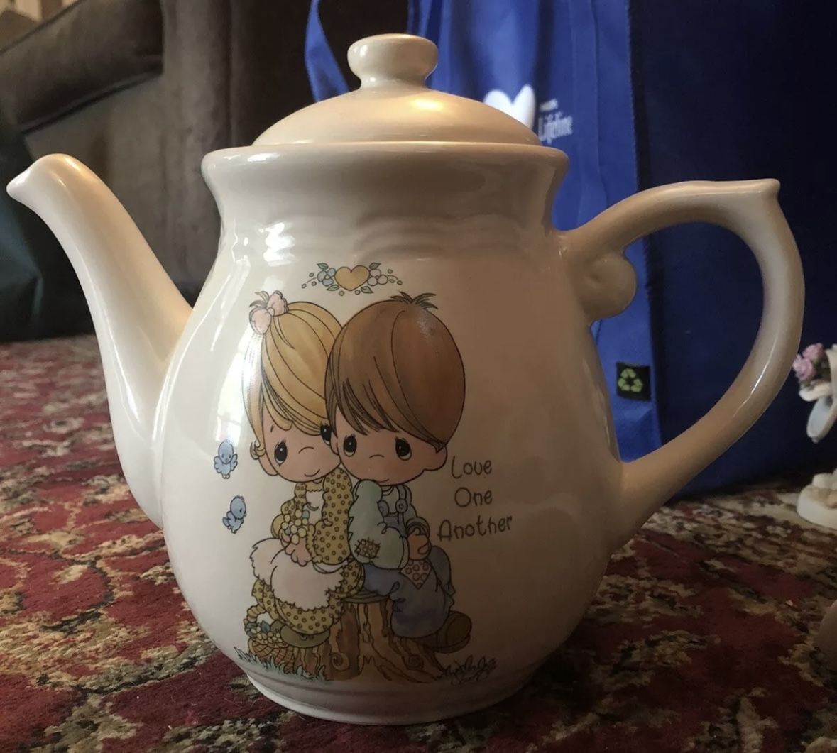 1994 Precious Moments Tea Pot