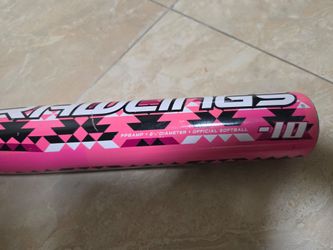 Rawlings Storm Pink Girls Fastpitch Softball Bat (FP8AMP, -10 Drop)