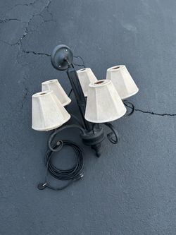 Outdoor patio/gazebo hanging light fixture