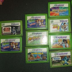 Leap Explorer Games