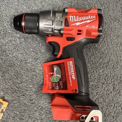 Milwaukee M18 Fuel 1/2” Hammer Drill Tool Only 