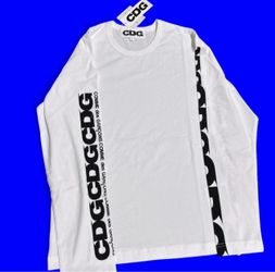 Brand New CDG Comme des Garçons white sweatshirt