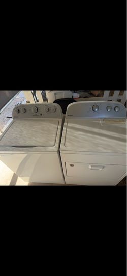 Whirlpool Washer and Dryer