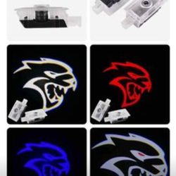 Red Eye 2 Charger car door projector lights.  Please see all pictures all pics sold separately