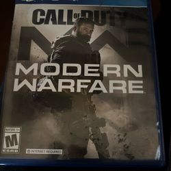 Call of Duty Mondern Warfare (Ps4) 