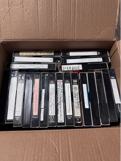 Pre recorded vhs tapes