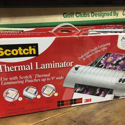 Thermal laminator Great condition  Does not come with pouches  