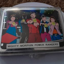Vintage 1993 Mighty Morphin Power Rangers Slammers And Vending Sticker