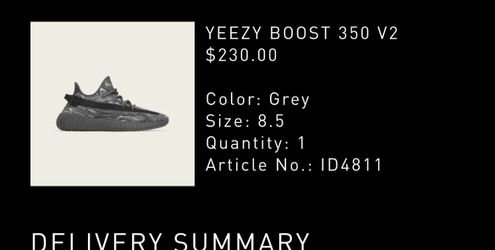 Yeezy 350 8.5M