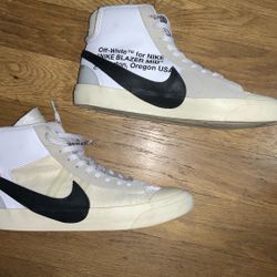Nike Off White Blazer Size 12