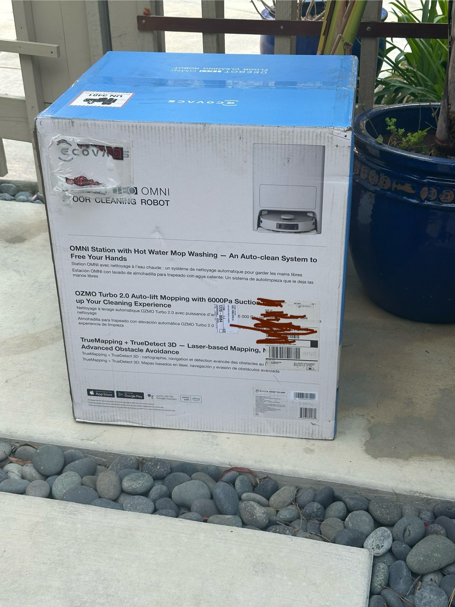 Brand New Ecovacs DEEBOT T20 OMNI โ Robot Vacuum & Mop with Auto-Clean Station