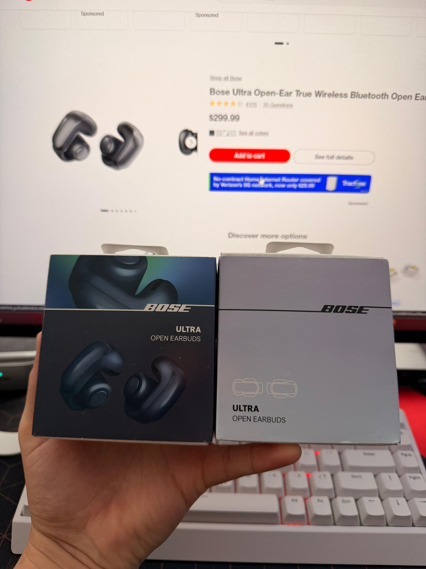 Bose Ultra Open Earbuds – Brand New & Sealed