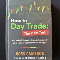 How to Day Trade Book by Ross Cameron