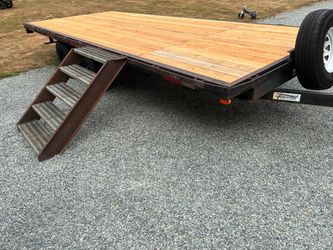 1998 8x20 14k Top Notch Deck Over Trailer