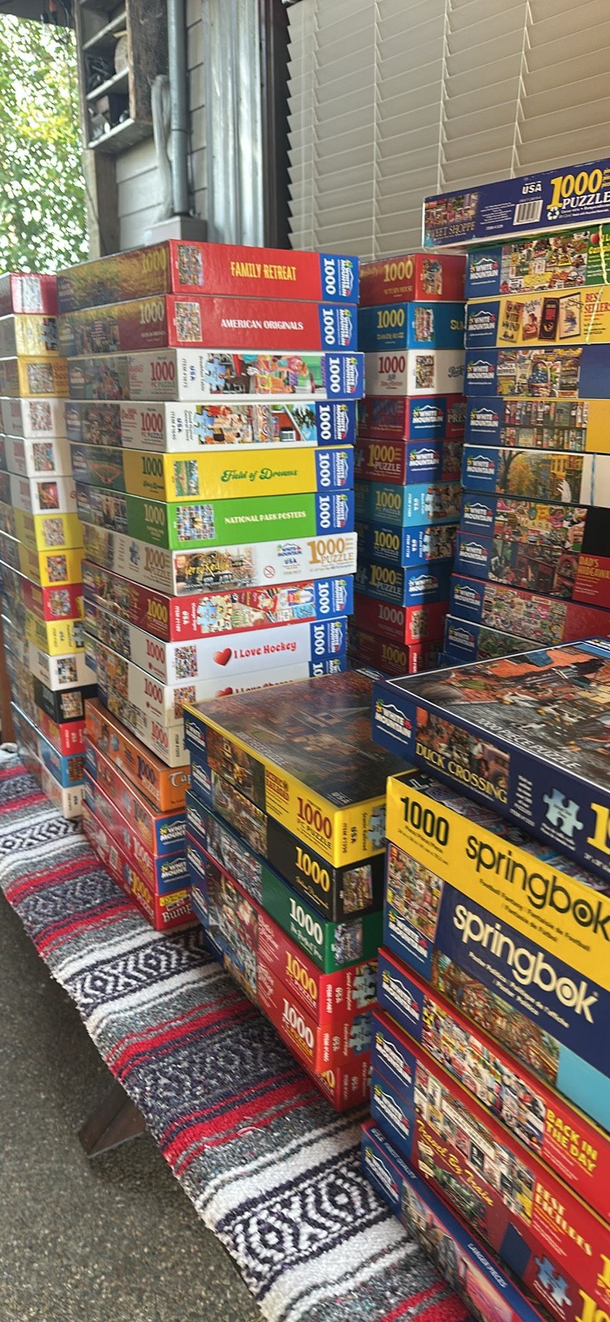 Tons Of Puzzles! New And Used ….