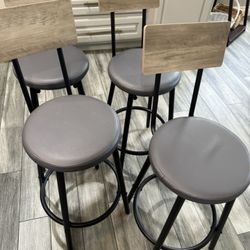 4 Set Counter Stools