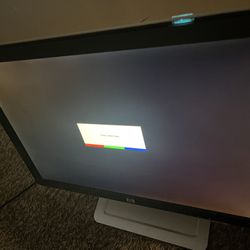 22 inch HP Monitor Used Works Like New 