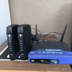 Modems and Router For Sale