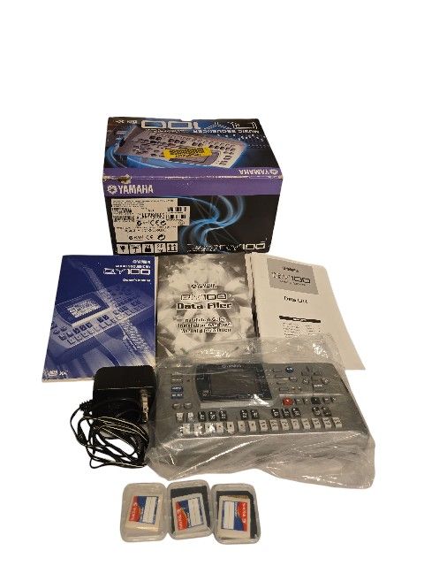YAMAHA QY100 Music Sequencer Sampler Sound Module MIDI QY 100 Tested Working