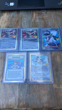 30th Celebration Anniversary Pokemon Classic Cards