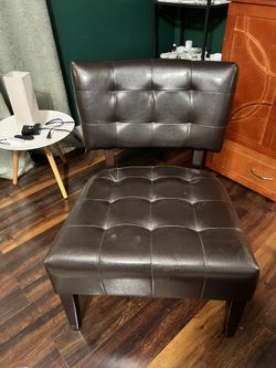 Leather Accent Chair