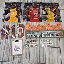 Basketball Room Decor 