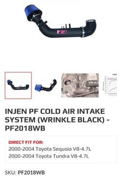 Injen intake for Sequoia / Tundra