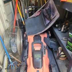 Electric Lawn Mower, Black & Decker