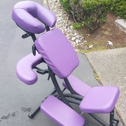 Oakworks Portable Massage Chair With Carrying Case 