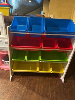 Toy storage organizer