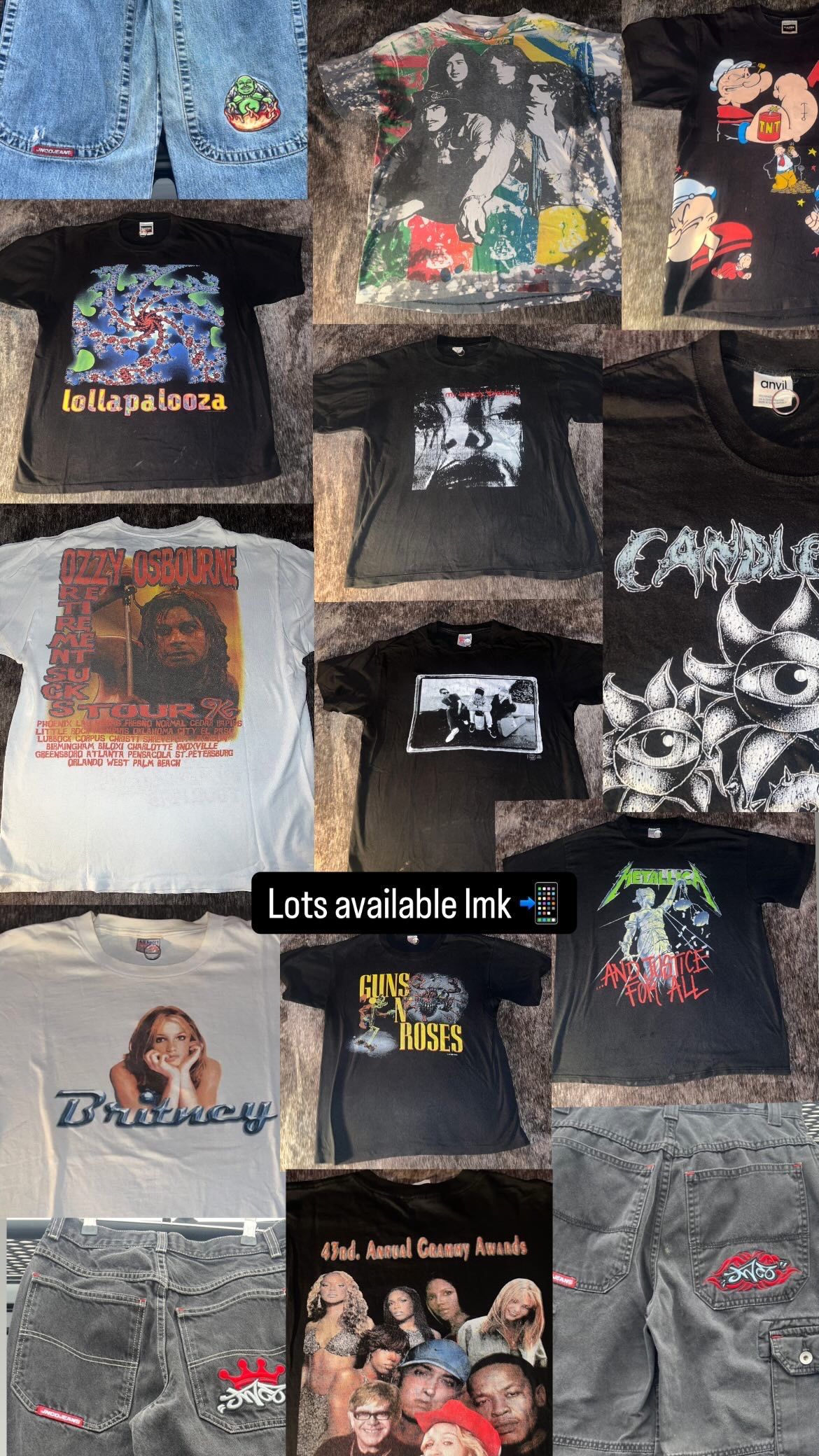 Band Tees 90’s Vintage