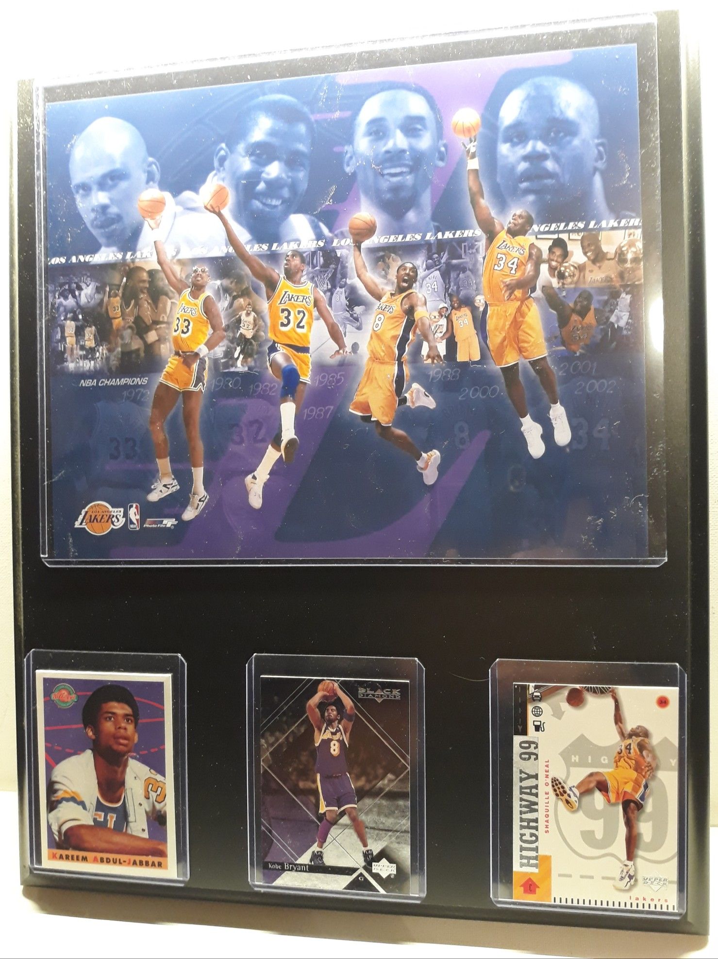 Lakers legends plaque