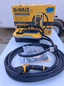 Dewalt EV CHARGER 40AMP SMART ELECTRIC VEHICLE CHARGER STATION