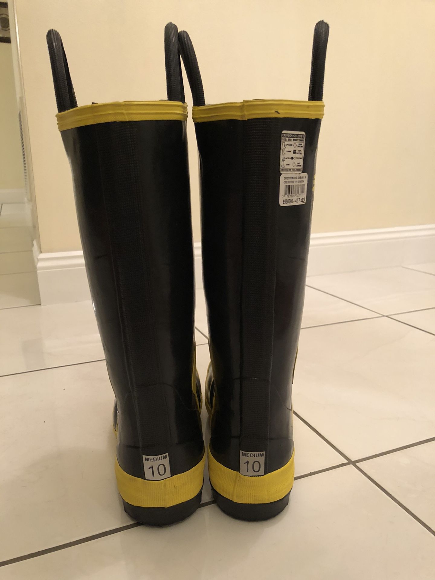 Firefighter BRAND NEW Bunker Boots