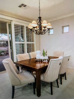 Dining Table and 6 chairs