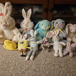 Bunny And Easter Plushs