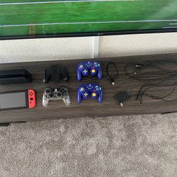 Nintendo Switch 32GB Bundle - Console, Dock, Controllers, Ring Fit + Accessories