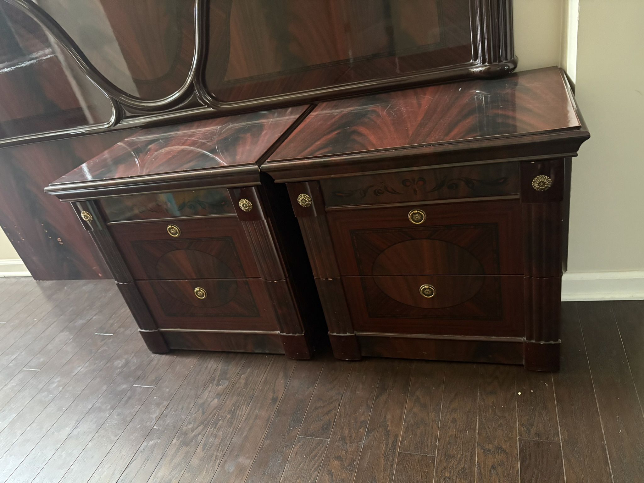 Bed Board/two night stands