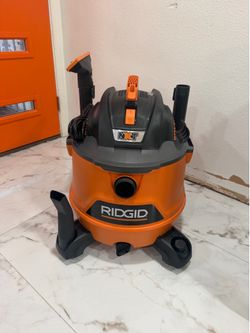 RIDGID 14 Gal. 6.0 Peak HP NXT Shop Vacuum Wet Dry Vac with Fine Dust Filter, Hose, Accessories and Car Cleaning Kit HD1401 $90 BRAND NEW FIRM PRICE